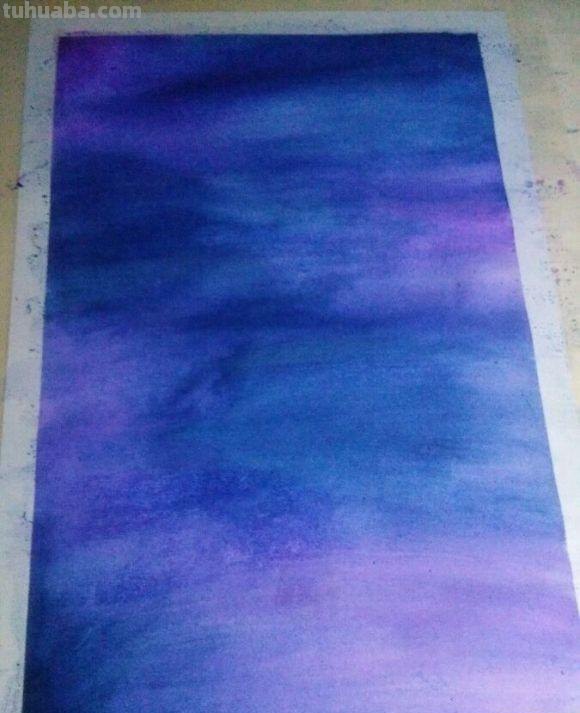 夜空怎么画简笔画（夜空怎么画简笔画小学生画的）