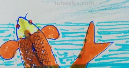 鲤鱼怎么画简笔画（鲤鱼怎么画简笔画图片）
