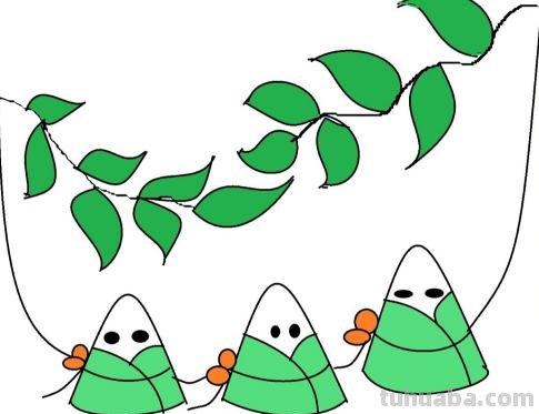 棕子怎么画简笔画（棕子怎么画简笔画图片）