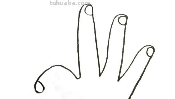 手用简笔画怎么画步骤（手用简笔画怎么画步骤）