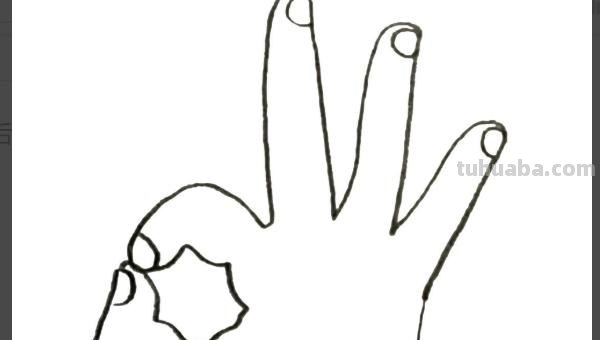 手用简笔画怎么画步骤（手用简笔画怎么画步骤）