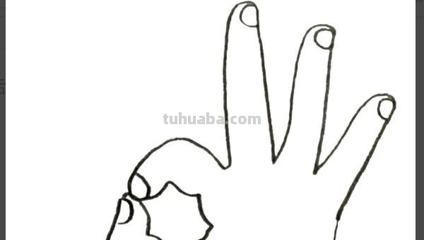 手用简笔画怎么画步骤（手用简笔画怎么画步骤）