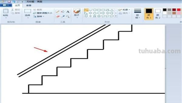 楼梯怎么画简笔画正面（楼梯怎么画简笔画正面图）
