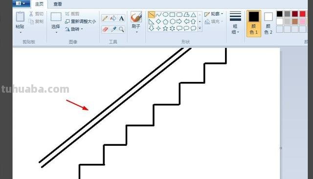 楼梯怎么画简笔画正面（楼梯怎么画简笔画正面图）