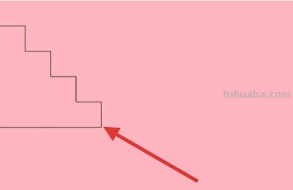 楼梯怎么画简笔画正面（楼梯怎么画简笔画正面图）