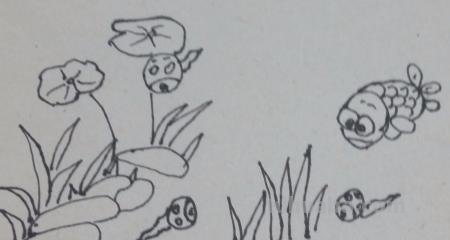 蜻蜓荷花怎么画简笔画（蜻蜓荷花怎么画简笔画图片）