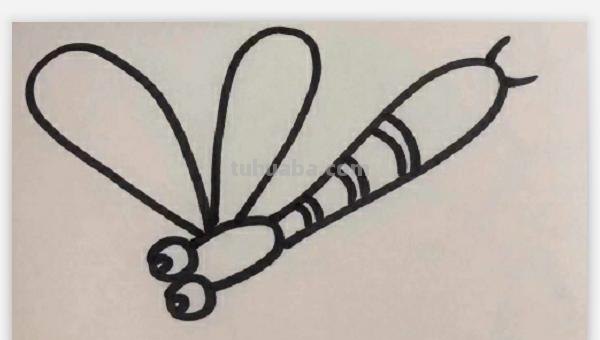 蜻蜓荷花怎么画简笔画（蜻蜓荷花怎么画简笔画图片）