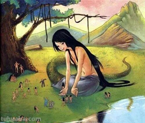 女娲造人的读书卡怎么写（女娲造人的读书卡怎么做）