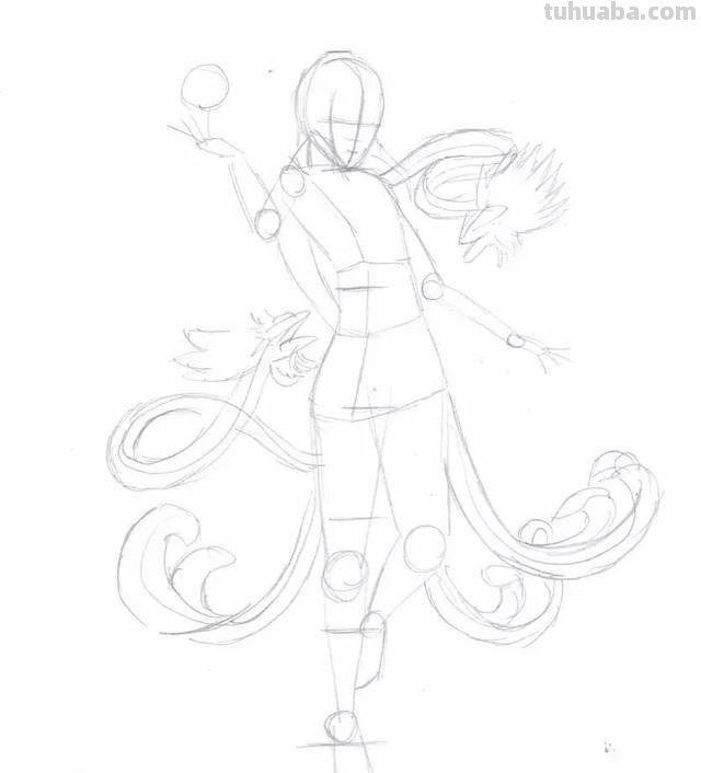 水王子怎么画简笔画（水王子怎么画简笔画六岁以上孩子）