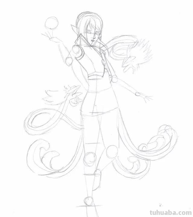 水王子怎么画简笔画（水王子怎么画简笔画六岁以上孩子）