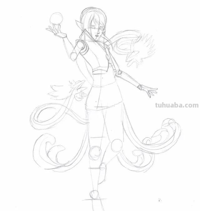 水王子怎么画简笔画（水王子怎么画简笔画六岁以上孩子）