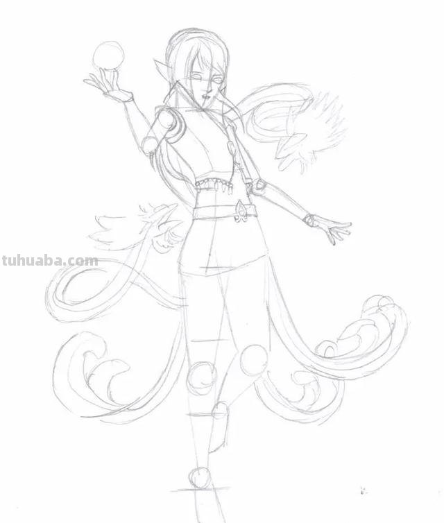 水王子怎么画简笔画（水王子怎么画简笔画六岁以上孩子）