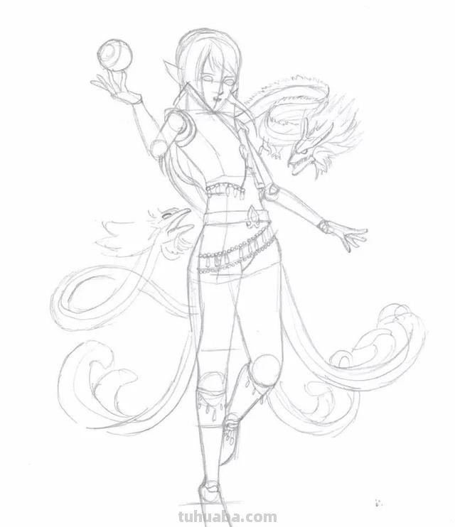 水王子怎么画简笔画（水王子怎么画简笔画六岁以上孩子）