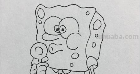 简笔画海绵宝宝怎么画（简笔画海绵宝宝怎么画?）