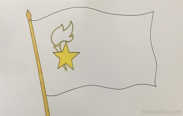 红领巾怎么画简笔画（红领巾怎么画简笔画图片）