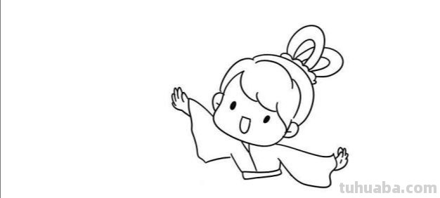 怎么画古装人物简笔画（怎么画古装人物简笔画 简单）