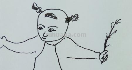 怎么画古装人物简笔画（怎么画古装人物简笔画 简单）