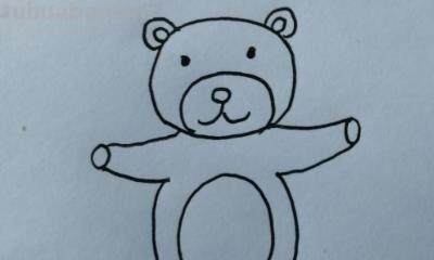熊怎么画简笔画图片（失心熊怎么画简笔画图片）
