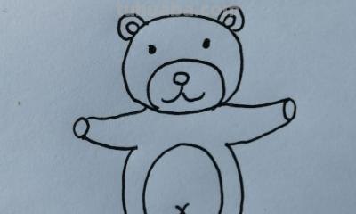 熊怎么画简笔画图片（失心熊怎么画简笔画图片）