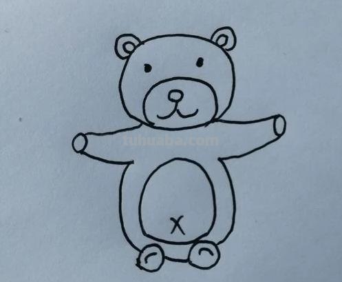 熊怎么画简笔画图片（失心熊怎么画简笔画图片）