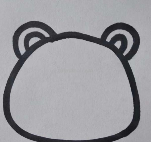 熊怎么画简笔画图片（失心熊怎么画简笔画图片）