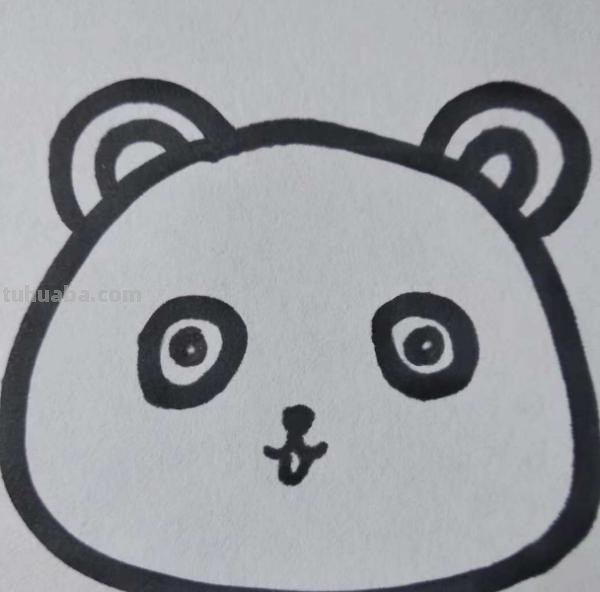 熊怎么画简笔画图片（失心熊怎么画简笔画图片）