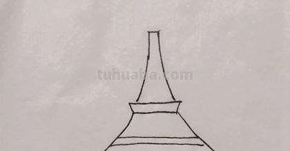 铁塔怎么画简笔画图片（铁塔怎么画简笔画图片大全）