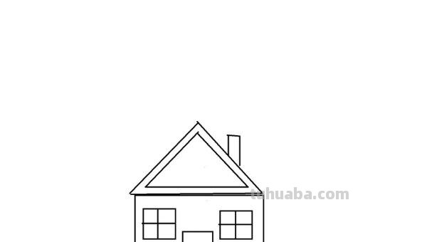 房子怎么画简笔画图片（房子怎么画简笔画图片大全）