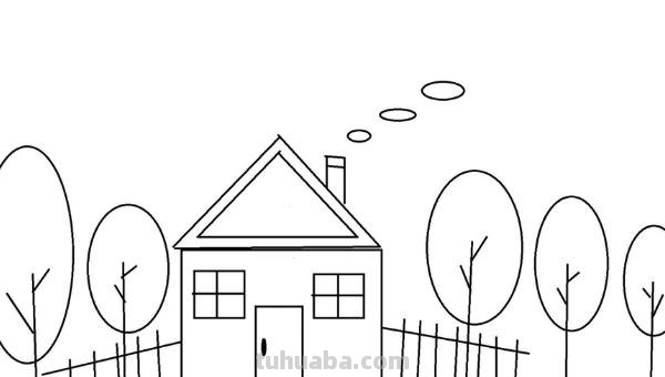 房子怎么画简笔画图片（房子怎么画简笔画图片大全）