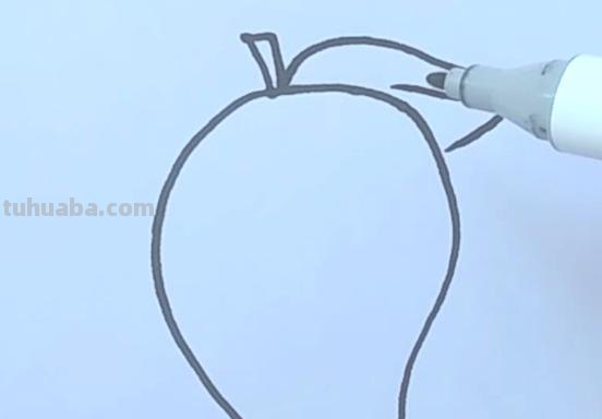 芒果树怎么画简笔画（芒果树怎么画简笔画图片）