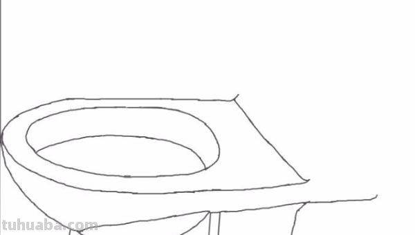 马桶怎么画简笔画图片（马桶怎么画简笔画图片大全大图儿童）