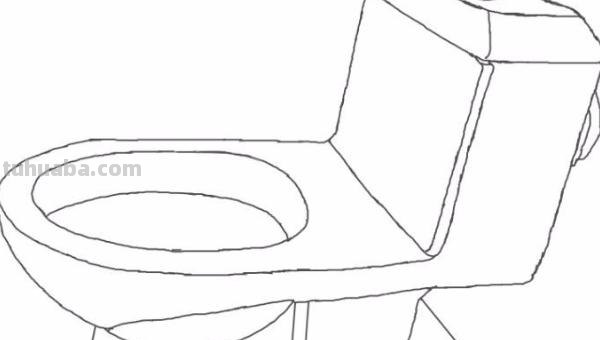 马桶怎么画简笔画图片（马桶怎么画简笔画图片大全大图儿童）