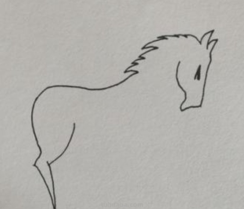 马怎么画简笔画图片（马怎么画简笔画图片大全大图）