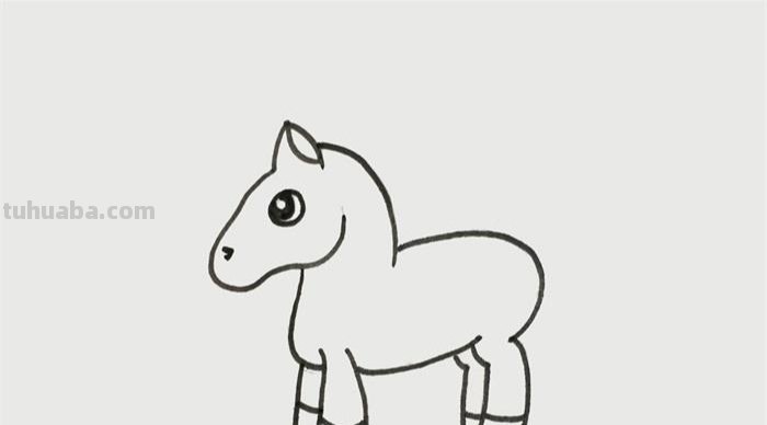 马怎么画简笔画图片（马怎么画简笔画图片大全大图）