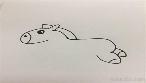 马怎么画简笔画图片（马怎么画简笔画图片大全大图）