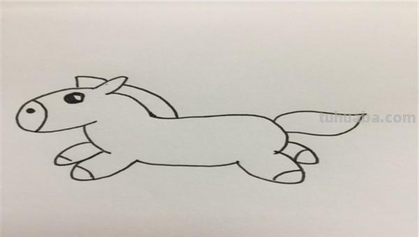 马怎么画简笔画图片（马怎么画简笔画图片大全大图）