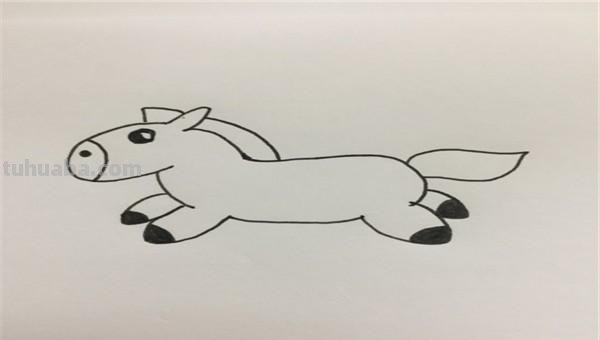 马怎么画简笔画图片（马怎么画简笔画图片大全大图）