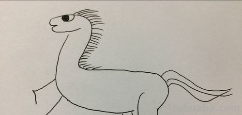 马怎么画简笔画图片（马怎么画简笔画图片大全大图）