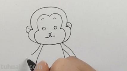 猴子怎么画简笔画图片（猴子怎么画简笔画图片大全大图）
