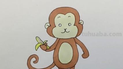 猴子怎么画简笔画图片（猴子怎么画简笔画图片大全大图）