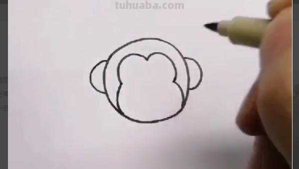 猴子怎么画简笔画图片（猴子怎么画简笔画图片大全大图）