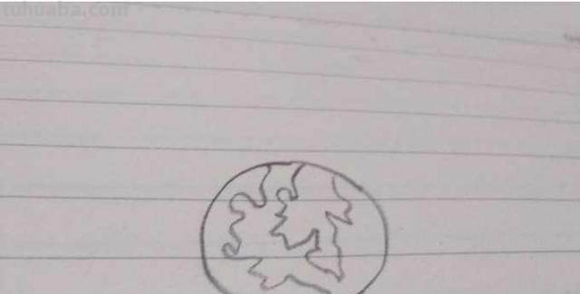 地球怎么画简笔画图片（地球怎么画简笔画图片大全）