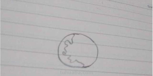 地球怎么画简笔画图片（地球怎么画简笔画图片大全）