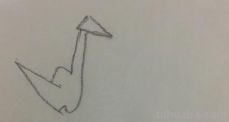 仙鹤怎么画简笔画图片（仙鹤怎么画简笔画图片大全）