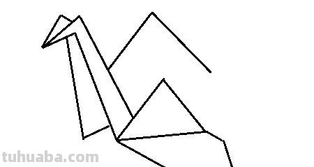 仙鹤怎么画简笔画图片（仙鹤怎么画简笔画图片大全）