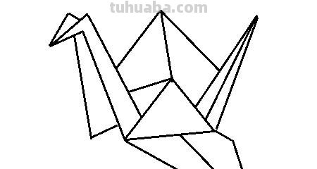 仙鹤怎么画简笔画图片（仙鹤怎么画简笔画图片大全）