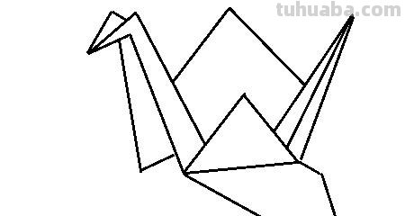 仙鹤怎么画简笔画图片（仙鹤怎么画简笔画图片大全）