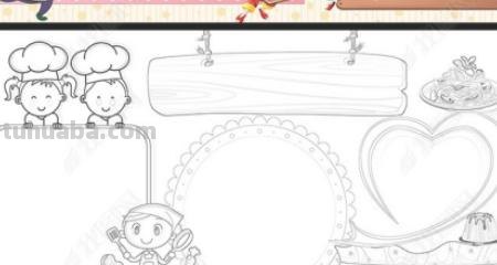 美食怎么画简笔画图片（美食怎么画简笔画图片大全）