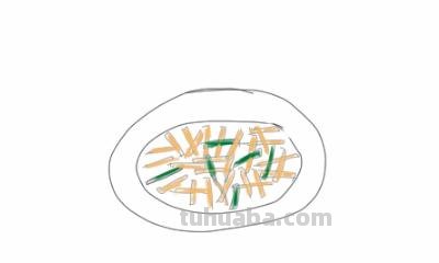 美食怎么画简笔画图片（美食怎么画简笔画图片大全）