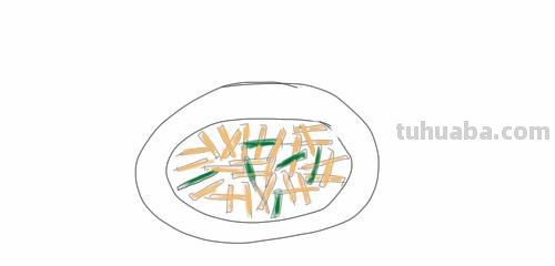 美食怎么画简笔画图片（美食怎么画简笔画图片大全）